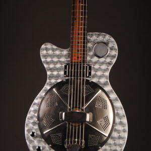 Mercury Lab Guitars "leftie" Resolution with spun aluminum finish