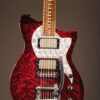 Mercury Lab Guitars Ultra Glide razzberry shimmer finish