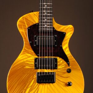 Mercury Lab Guitars Ultra Vox gold shimmer burst finish