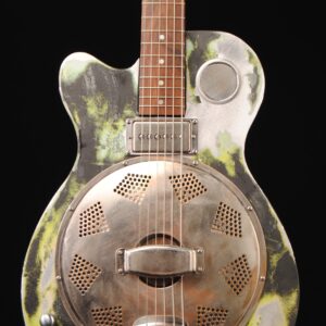Deposit on custom left-handed resonator guitar