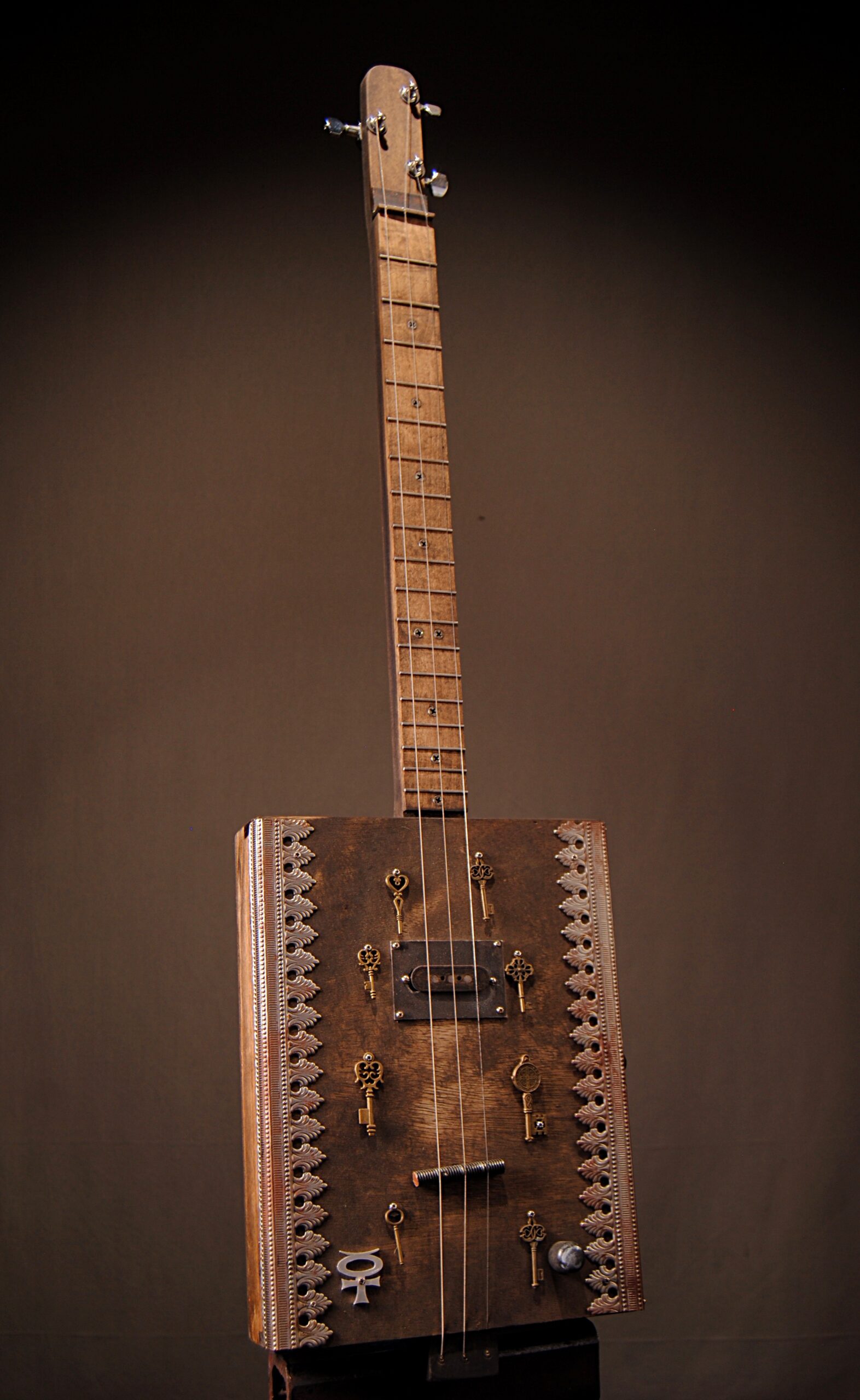 Keys Cigar Box Guitar