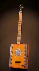 Sun Cigar Box Guitar View 2